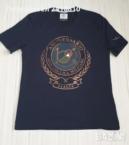 Aeronautica Militare 100 Years Cotton Mens Size M /  L НОВО! ОРИГИНАЛ! Мъжка Тениска!, снимка 11 - Тениски - 55443518
