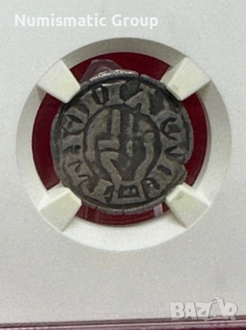1200-1300 Франция Дение Безансон Роберс - 4756 АНОНИМЕН NGC VF 20, снимка 2 - Нумизматика и бонистика - 54060108