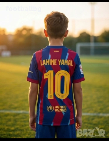 LAMINE YAMAL ❤️⚽️ детско юношески футболни екипи 💙⚽️ FC BARCA , снимка 3 - Футбол - 39768712