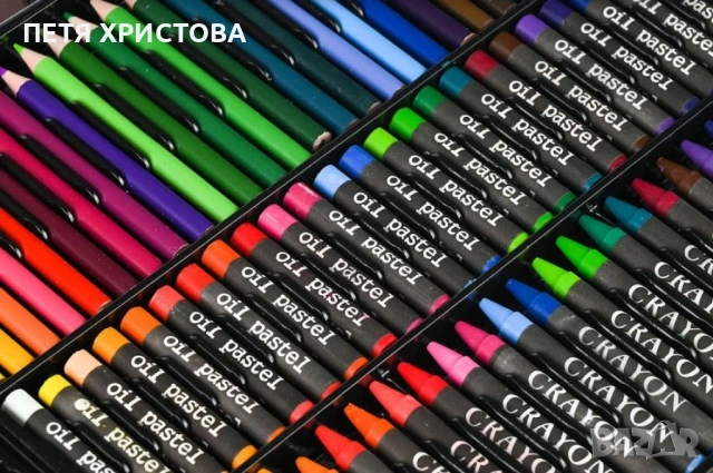 Комплект за рисуване от 150 части, снимка 5 - Рисуване и оцветяване - 54786989