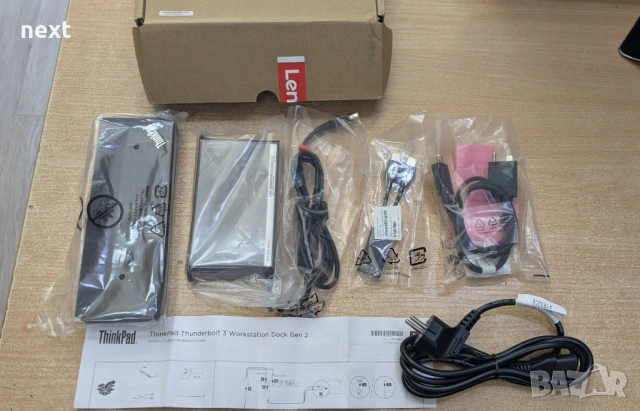 НОВА докинг станция Lenovo ThinkPad Thunderbolt 3 Workstation Dock Gen 2 40AN