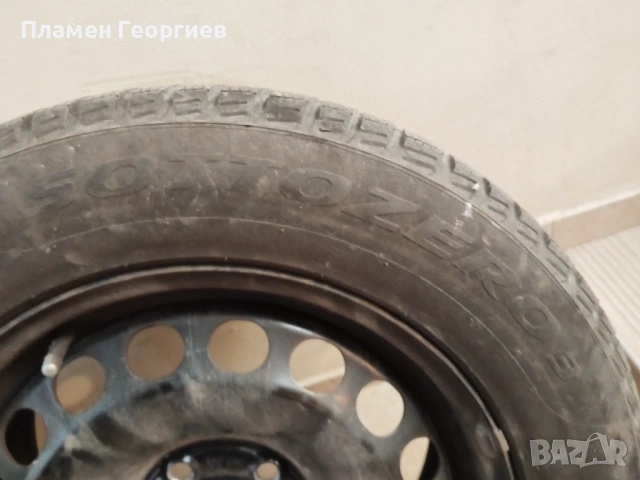  Железни Джанти с Гуми PIRELLI WINTER SOTTOZERO 3 – 2 броя, снимка 7 - Гуми и джанти - 54730451