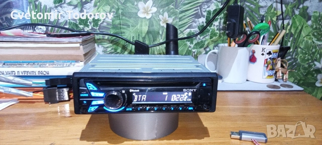 CD player Sony с блутут , снимка 2 - Ресийвъри, усилватели, смесителни пултове - 54334825