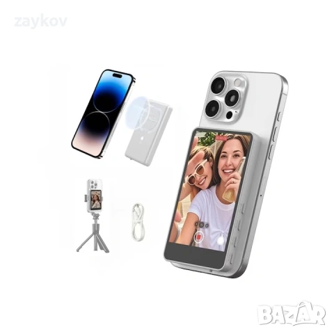 SYNCO Xview M4 Монитор за селфи за телефон Vlog, Безжичен монитор