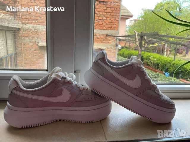  Nike Court Vision Alta Leather, снимка 4 - Детски маратонки - 54264802