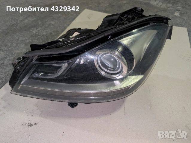 A2048207939 Ляв фар от ляв волан OEM MERCEDES W204 OM651 2014 