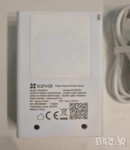 Камера EZVIZ CB2 4G Smart Home Battery Camera, снимка 5 - IP камери - 54373576