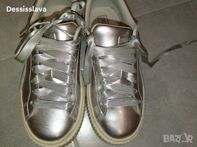 Кецове Puma естествена кожа, снимка 4 - Кецове - 55003684