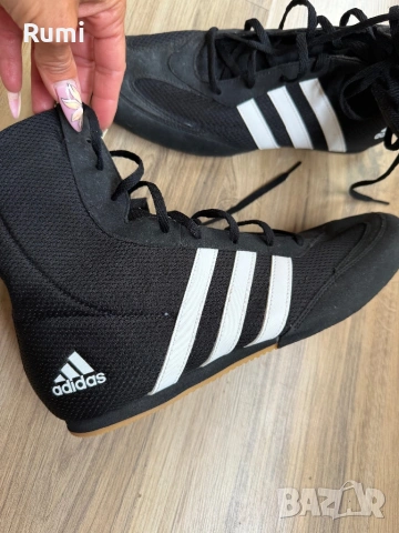 Боксови Оригинални обувки Adidas Box ! 44,5 н, снимка 9 - Бокс - 38331629