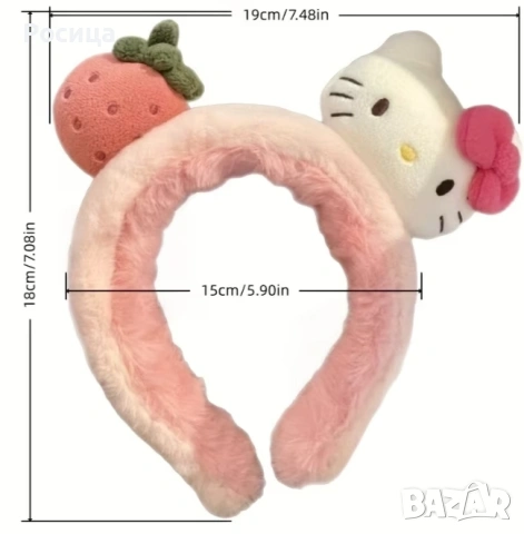 Диадема Hello Kitty за дете, снимка 3 - Аксесоари за коса - 54672149