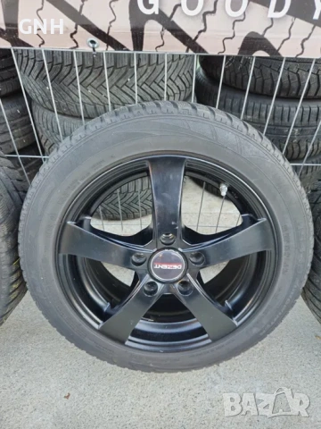 Джанти Dezent 16 цола 5х120 , 7j , et43 , 195/55/16 Bmw , Vw T5 T6, снимка 4 - Гуми и джанти - 54460312