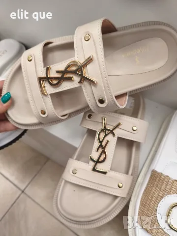 дамски чехли yves saint laurent 
