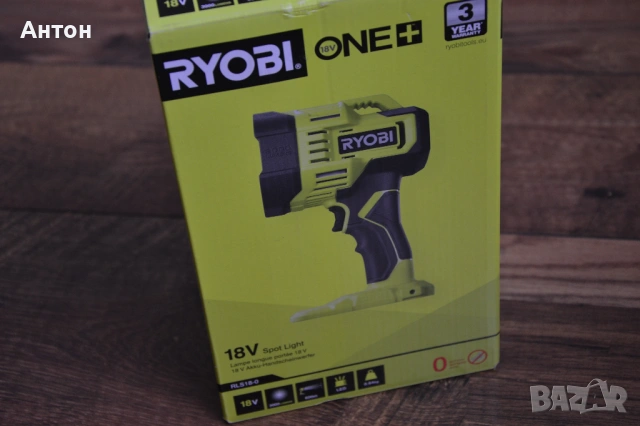 Акумулаторен LED Фенер Ryobi 18V