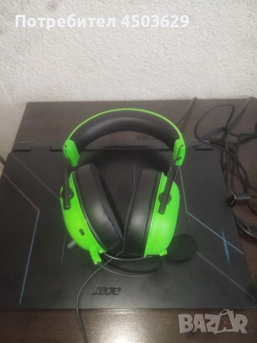 продавам слушалки razor blackshaks v2, снимка 3 - Слушалки за компютър - 54670022