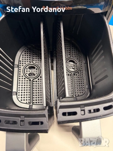 Фритюрник с горещ въздух Russell Hobbs SatisFry Snappi Dual Basket , снимка 2 - Фритюрници - 54753701