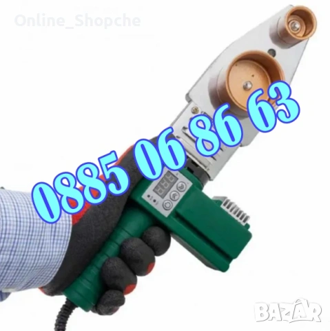 Лепачка – поялник за ППР тръби 20 – 63 мм 1500W HAWEK, снимка 3 - Поялници и запояване - 54530385
