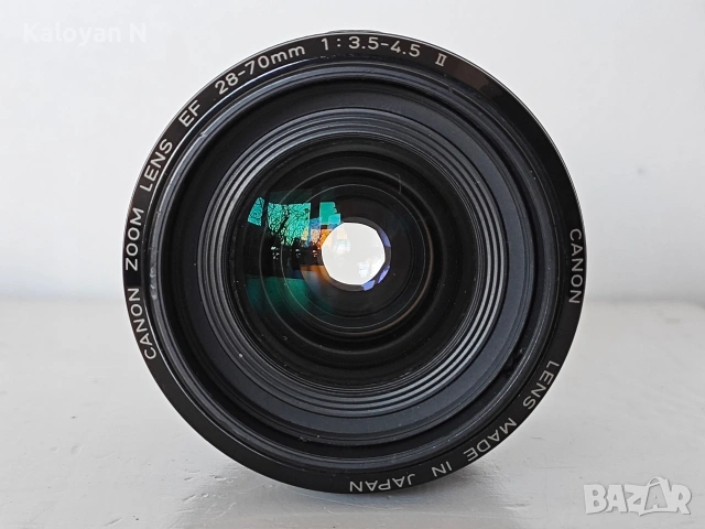 Обектив Canon EF 28-70mm f/3.5-4.5 II за Canon EF байонет, снимка 4 - Обективи и филтри - 54425475