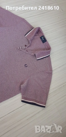 Fred Perry Pique Cotton Slim Fit Mens Size XL ОРИГИНАЛ! Мъжка Тениска!, снимка 8 - Тениски - 55143248
