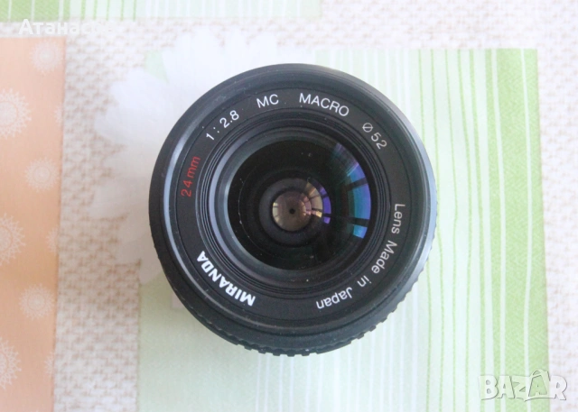 Miranda MC Macro 24mm F2.8  Минолта захващане, снимка 2 - Обективи и филтри - 54921664