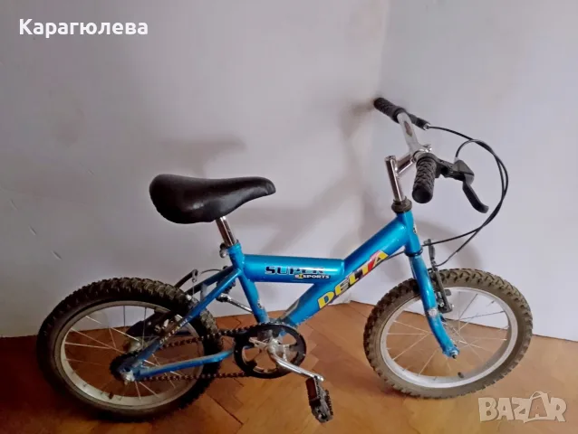 Лот от 2 бр. детски / младежки сини колела Delta (16" и 20/24") – за стягане, снимка 10 - Детски велосипеди, триколки и коли - 55514282
