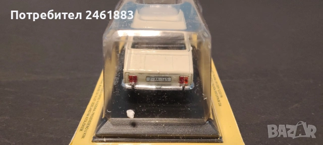 1/43 метална колекционерска количка DéAgostini Polski Fiat 125P. Новa. , снимка 4 - Колекции - 51159104