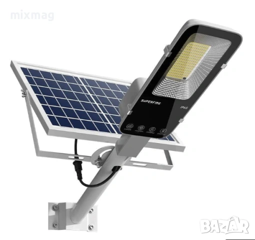 Разопакована Соларна лампа Superfire FF5-D, 486W, 1400lm, 20000mAh, IP65 водоустойчивост
