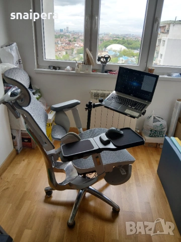Ергономичен стол - Hbada E3 Ultra Ergonomic Office Chair, снимка 12 - Столове - 54495100