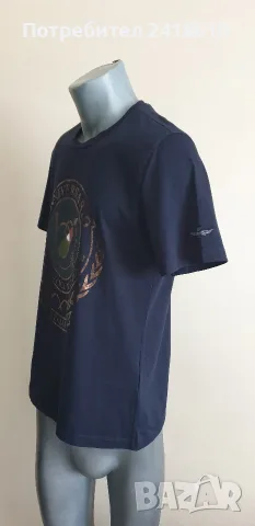 Aeronautica Militare 100 Years Cotton Mens Size M /  L НОВО! ОРИГИНАЛ! Мъжка Тениска!, снимка 2 - Тениски - 55443518