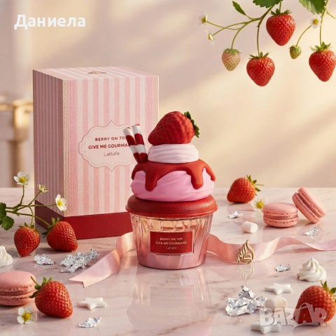 Парфюм за жени и мъже Lattafa Give Me Gourmand Berry On Top – С аромат на ягода и ванилия