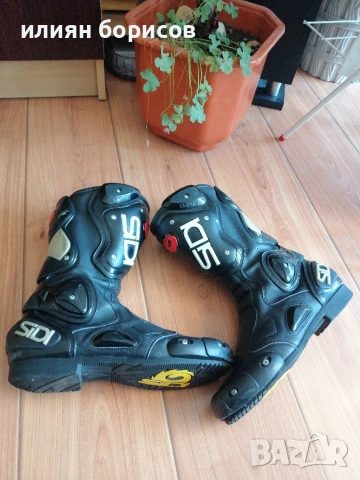 мото ботуши Sidi, снимка 9 - Мъжки ботуши - 53975210
