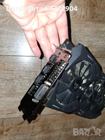 видеокарта Asus Strix-GTX1060-06G-GAMING, снимка 3 - Видеокарти - 54785746