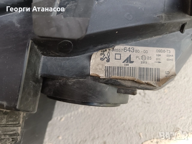 Фар за пежо 307 SW - Ляв, снимка 4 - Части - 54661943