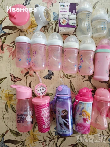 Бебешки шишета на Авент и контейнери за кърма, снимка 4 - Прибори, съдове, шишета и биберони - 54004431