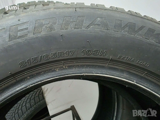 2бр зимни гуми 215/65/17 FIRESTONE L05392 , снимка 4 - Гуми и джанти - 54036983