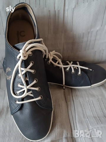 Fred Perry оригинални кожени кецове 