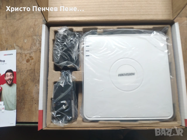 Продавам DVR HikVision iDS-7104HQHI-M1/S+4бр. камери DS-2CE56D8T-ITMF, снимка 5 - Комплекти за видеонаблюдение - 54728712