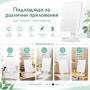 Настолно огледало с лед осветление LED стойка за гримиране грим тоалетка баня ново луксозно, снимка 5