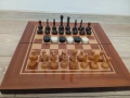 Голям шах с дървени фигури, снимка 1