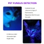 Alonefire 365nm UV Фенер акумулаторна флуоресцентна лампа за откриване на петна, течове масло, пари, снимка 14