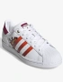 Оригинал! ADIDAS x Superstar Shoes White/Red дамски сникърси, снимка 4