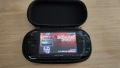 PSP + 64GB карта с игри + нова батерия + зарядно + калъф , снимка 3
