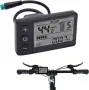 Електрически LCD дисплей, електрически S866 LCD дисплей измервателен уред 24V 36V 48V , снимка 1