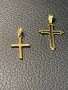 Златен кръст чисто нов 14 к 585 gold zlaten krast , снимка 3