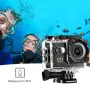 Екшън камера SPORTS CAM, водоустойчива, 4K HD/ Мегапиксели на камерата: 16; Цвят: Черен, Сребрист; И, снимка 6