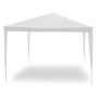 Градинска шатра тип "павилион", 3x3м, Водоустойчива, Прахово боядисана стомана, Бяла, снимка 1
