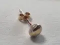 Златни обеци 0.56гр., снимка 4