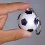 Ключодържател футболна топка със звук и светлина 4 см_1255667, снимка 2