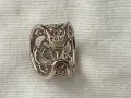 Винтидж сребърен ажурен пръстен от испанската марка TOUS (колекция Tous Dream / Tous Filigree)., снимка 5