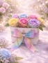 Рози от сатен , снимка 5
