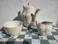 Комплект от 3 части Belleek Ирландия, снимка 3